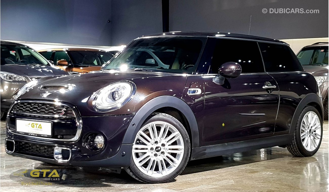 Mini Cooper S 2014 Mini Cooper S, Warranty, Full Mini History, GCC, Low Kms