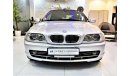 BMW 330i ONLY 134000KM BMW 330 Ci Convertible 2001 Model!! GCC Specs