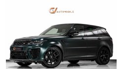 Land Rover Range Rover Sport SVR Euro Spec