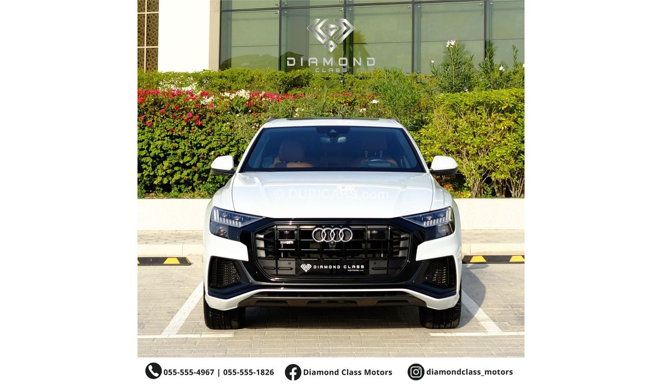 Audi Q8 55 TFSI quattro S-Line Audi Q8 S-Line 55 TFSI Quattro Top Option GCC Panoramic  Head-Up Display  360