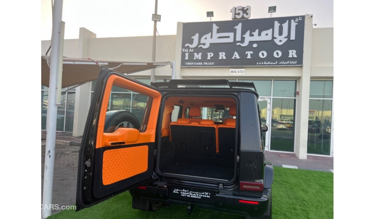 مرسيدس بنز G 63 AMG نسخة  1 السيارة بحالة الركالة