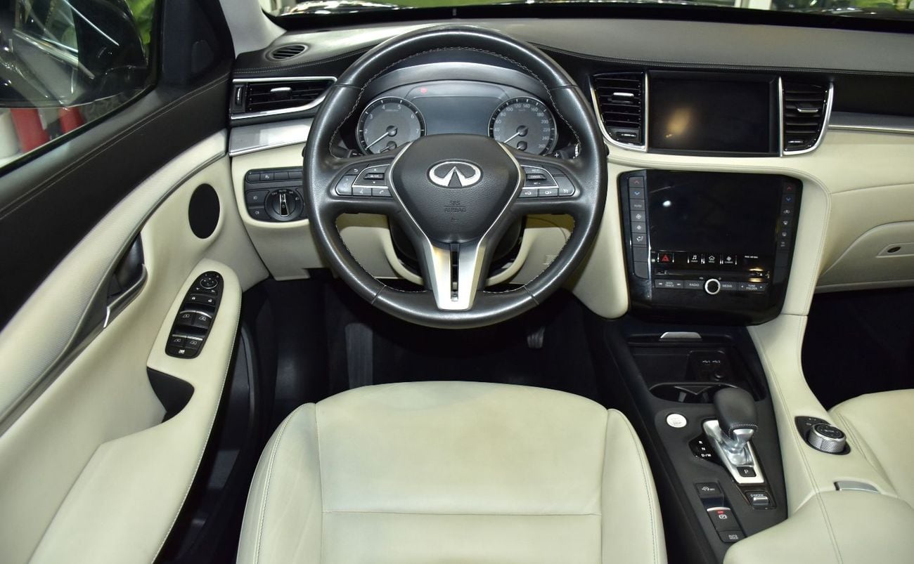 Infiniti QX50 EXCELLENT DEAL for our Infiniti QX50 AWD ( 2021 Model ) in Blue Color GCC Specs