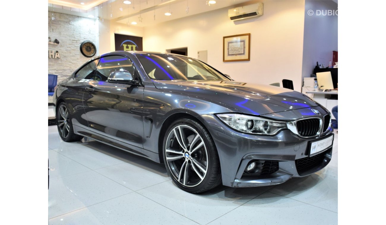 BMW 430i EXCELLENT DEAL for our BMW 430i M-Kit 2016 Model!! in Grey Color! GCC Specs