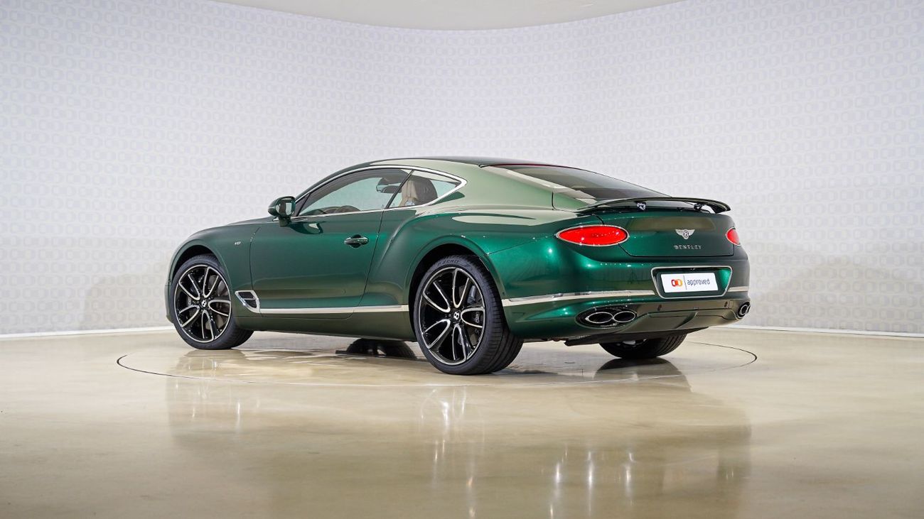 Bentley Continental GT 4.0T V8 | AED 12,100 PM | Warranty & Service May 2027 | GCC