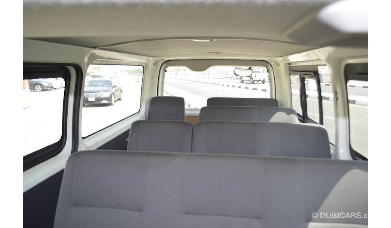 Toyota Hiace STANDARD ROOF 15 SEATER BUS GCC SPECS