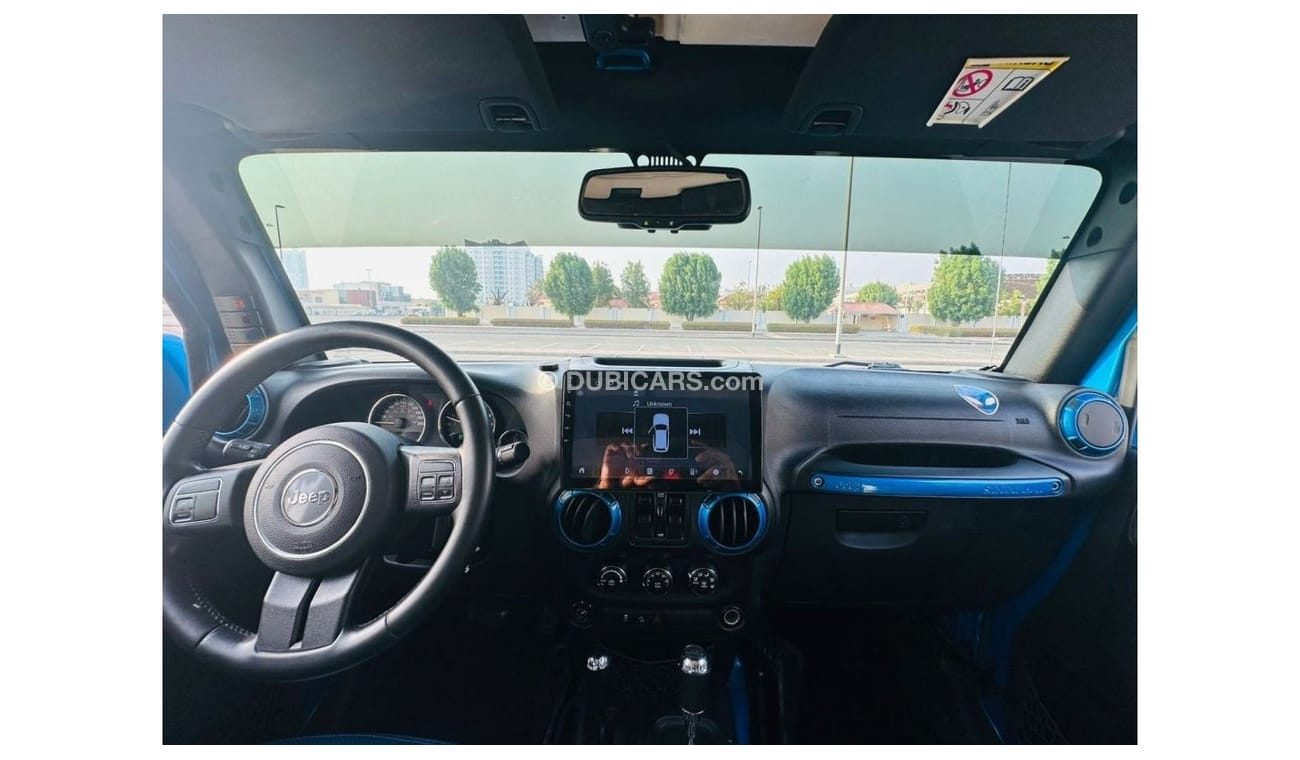 جيب رانجلر Unlimited Sport 1590 PM || WRANGLER UNLIMITED 3.6L V6 || ORIGNAL PAINT || FSH || 0%DP || GCC || WELL