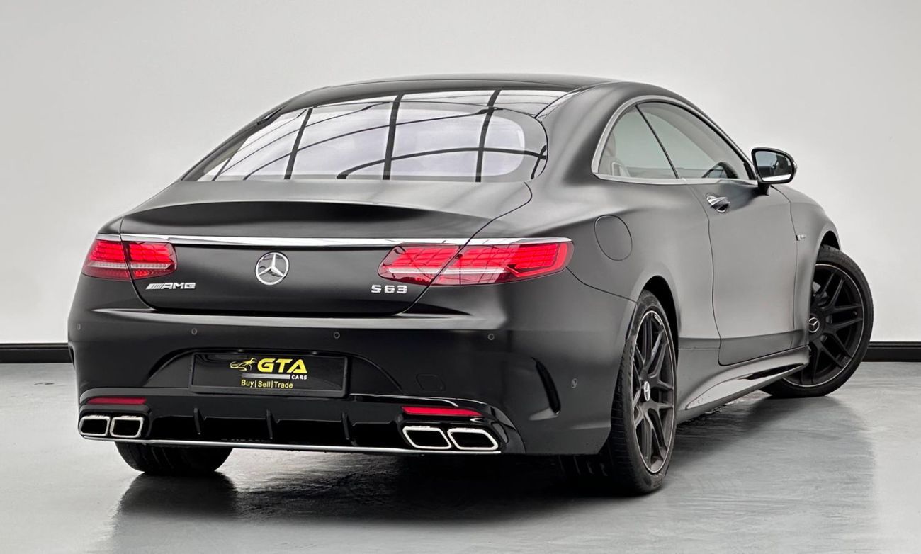 Mercedes-Benz S 560 Coupe 2018 Mercedes-Benz S560 Coupe, 6 Button Configuration, Mercedes Full S