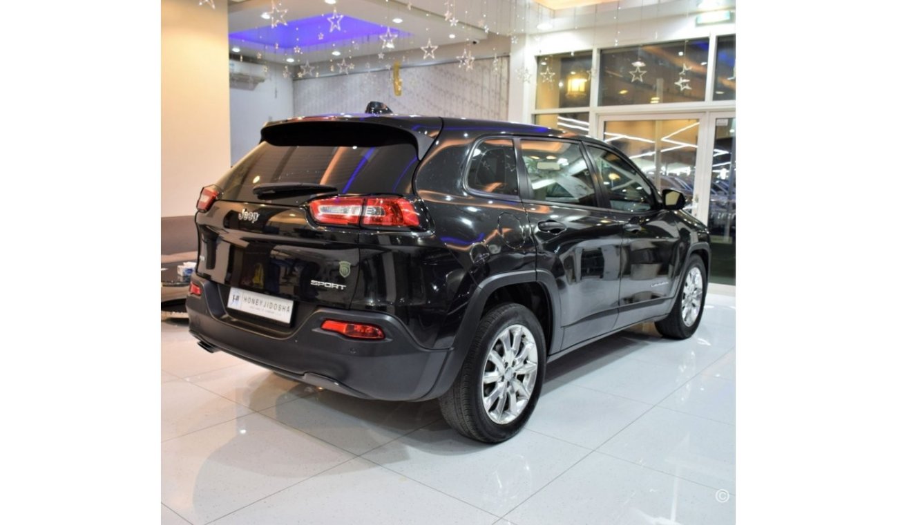 جيب شيروكي Jeep Cherokee SPORT 2016 Model!! in Black Color! GCC Specs