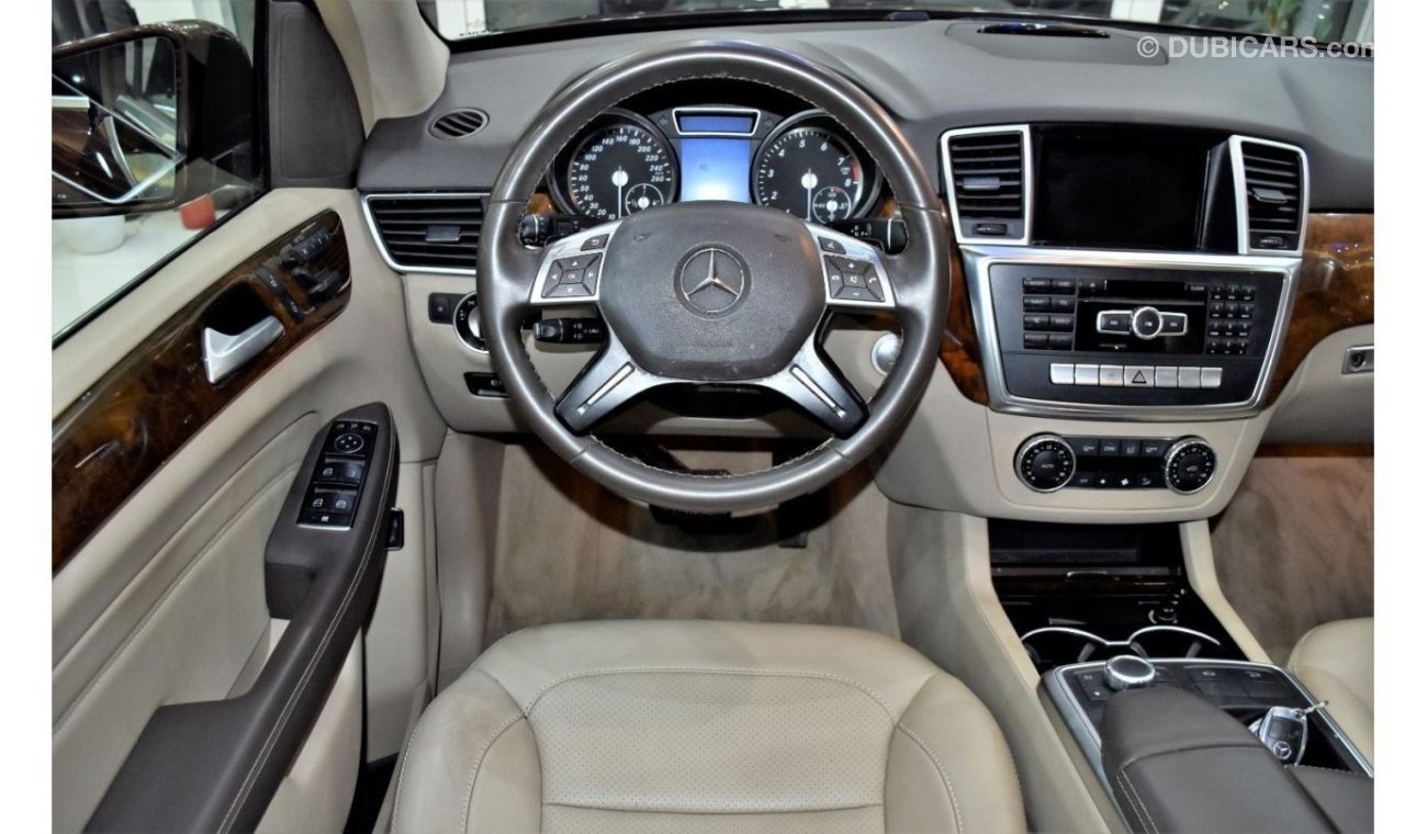 مرسيدس بنز ML 350 EXCELLENT DEAL for our Mercedes Benz ML350 ( 2014 Model ) in Burgundy Color GCC Specs