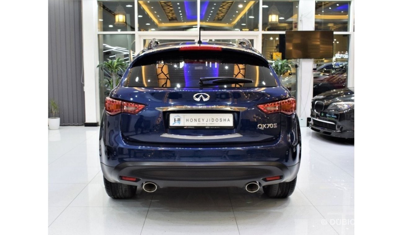 Infiniti QX70 Sports Sports Sports EXCELLENT DEAL for our Infiniti QX70s ( 2016 Model! ) in Blue Color! GCC Specs