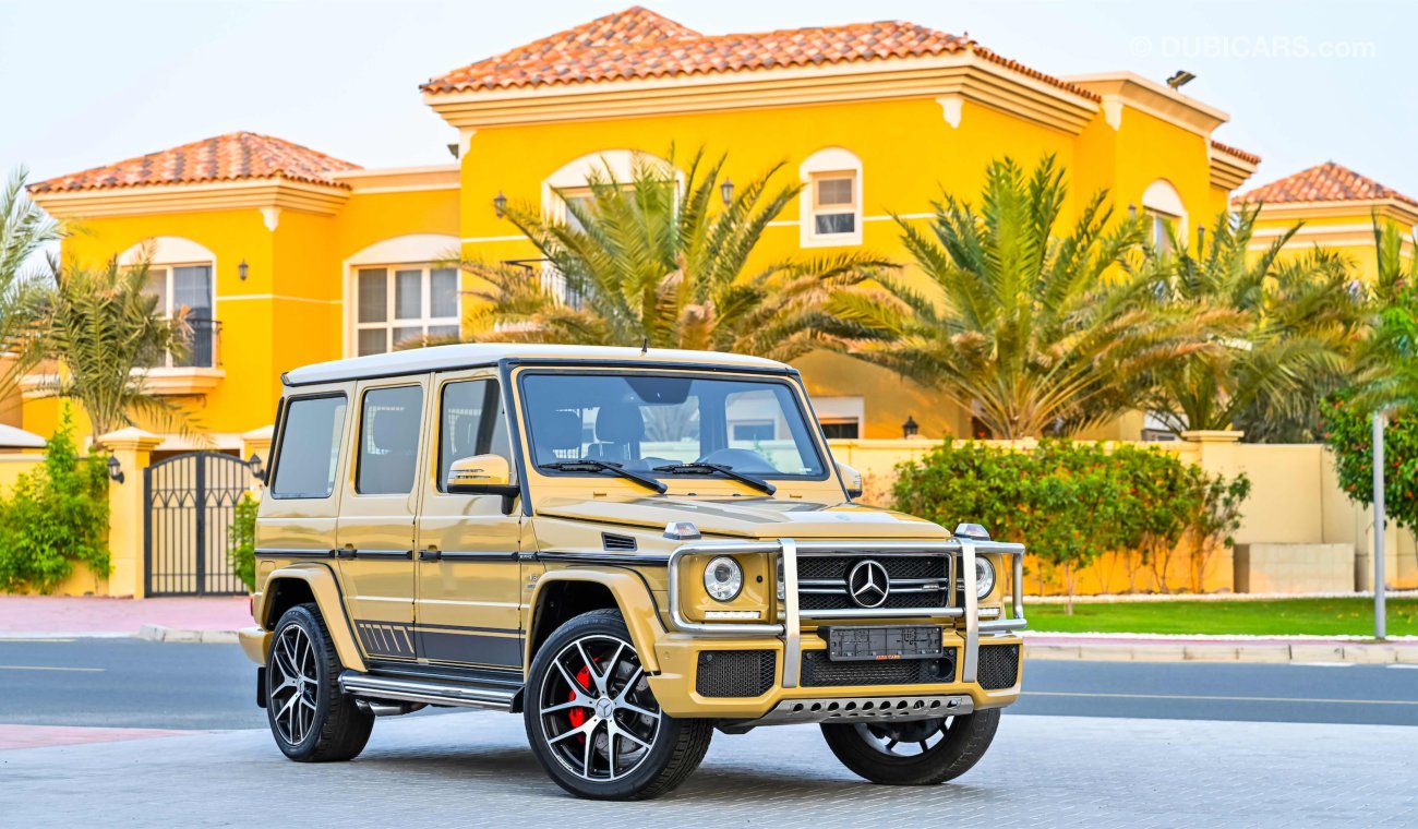 Mercedes-Benz G 63 AMG | AED 5,072 Per Month | 0% DP | Fully Loaded! | Fully Agency Serviced!