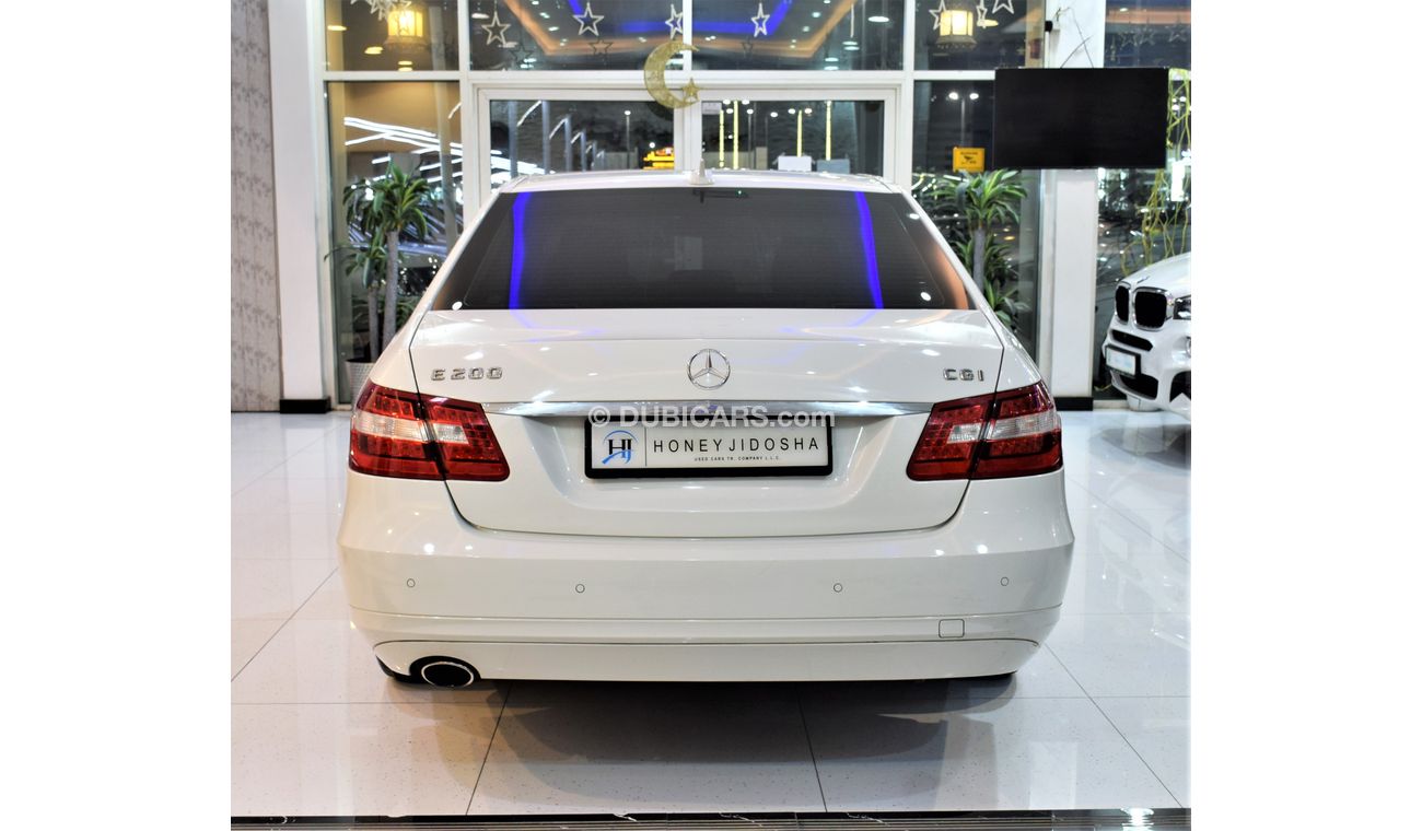 مرسيدس بنز E200 EXCELLENT DEAL for our Mercedes Benz E200 2012 Model!! in White Color! GCC Specs