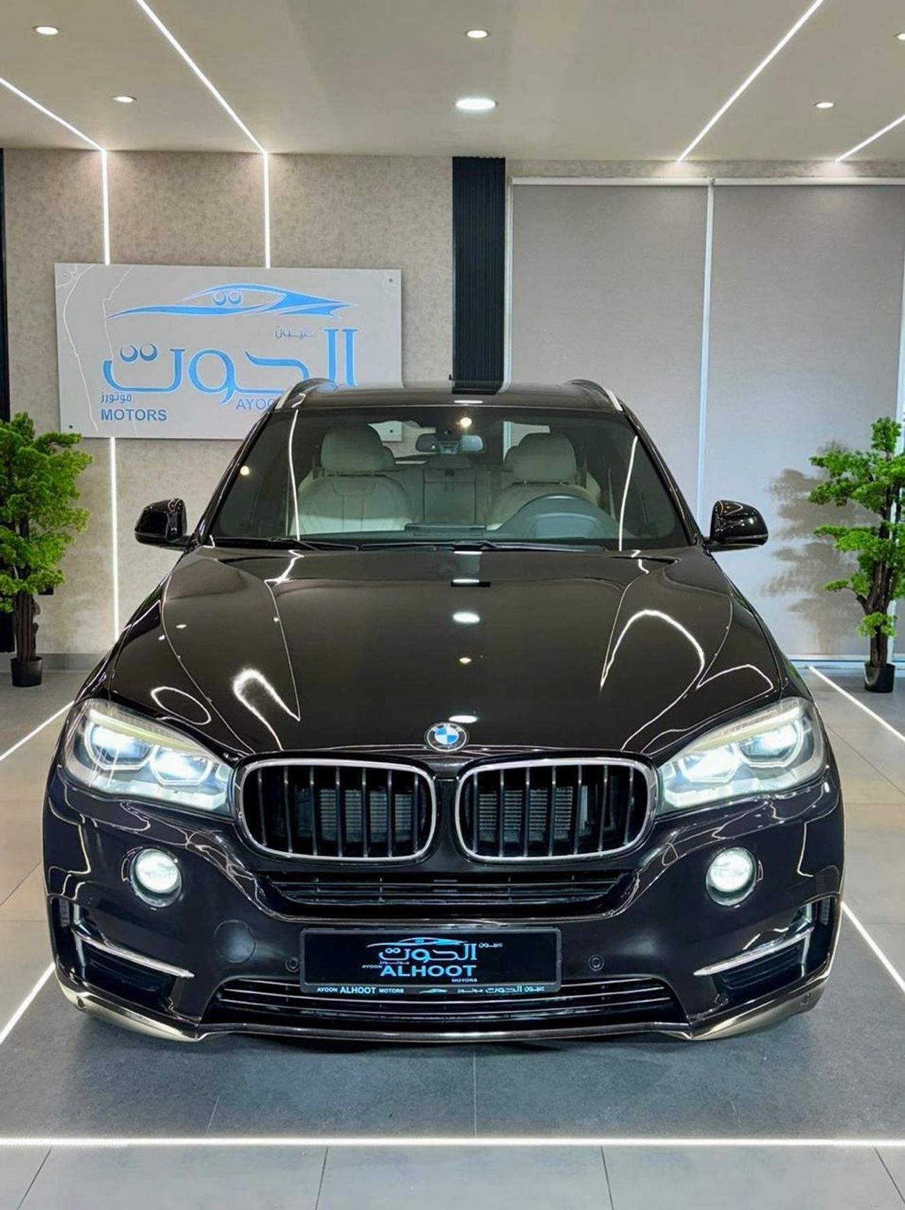BMW X5 35i Executive 3.0L (5 Seater) ELITE BROWN BMW X5 V6 || GCC || TOP RANGE || FREE ACCIDENTS || SCREENS