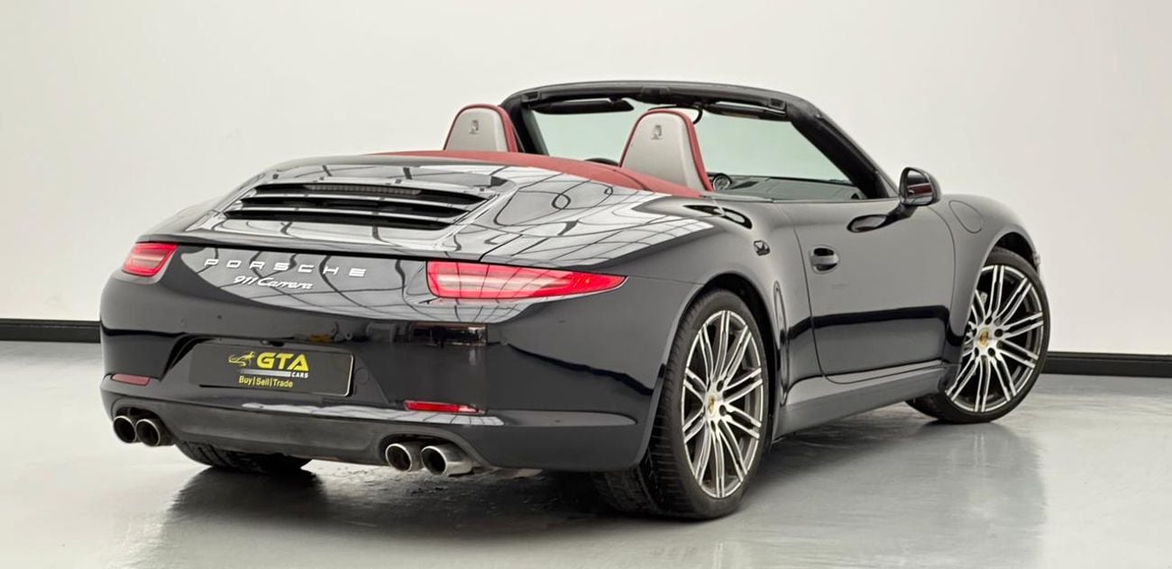 Porsche 911 2015 Porsche 911 Carrera Cabriolet, Full Porsche Service History, Excellent Condition , GCC