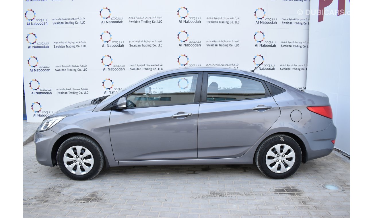 Hyundai Accent 1.4L GL 2016 GCC SPECS WITH DEALER WARRANTY