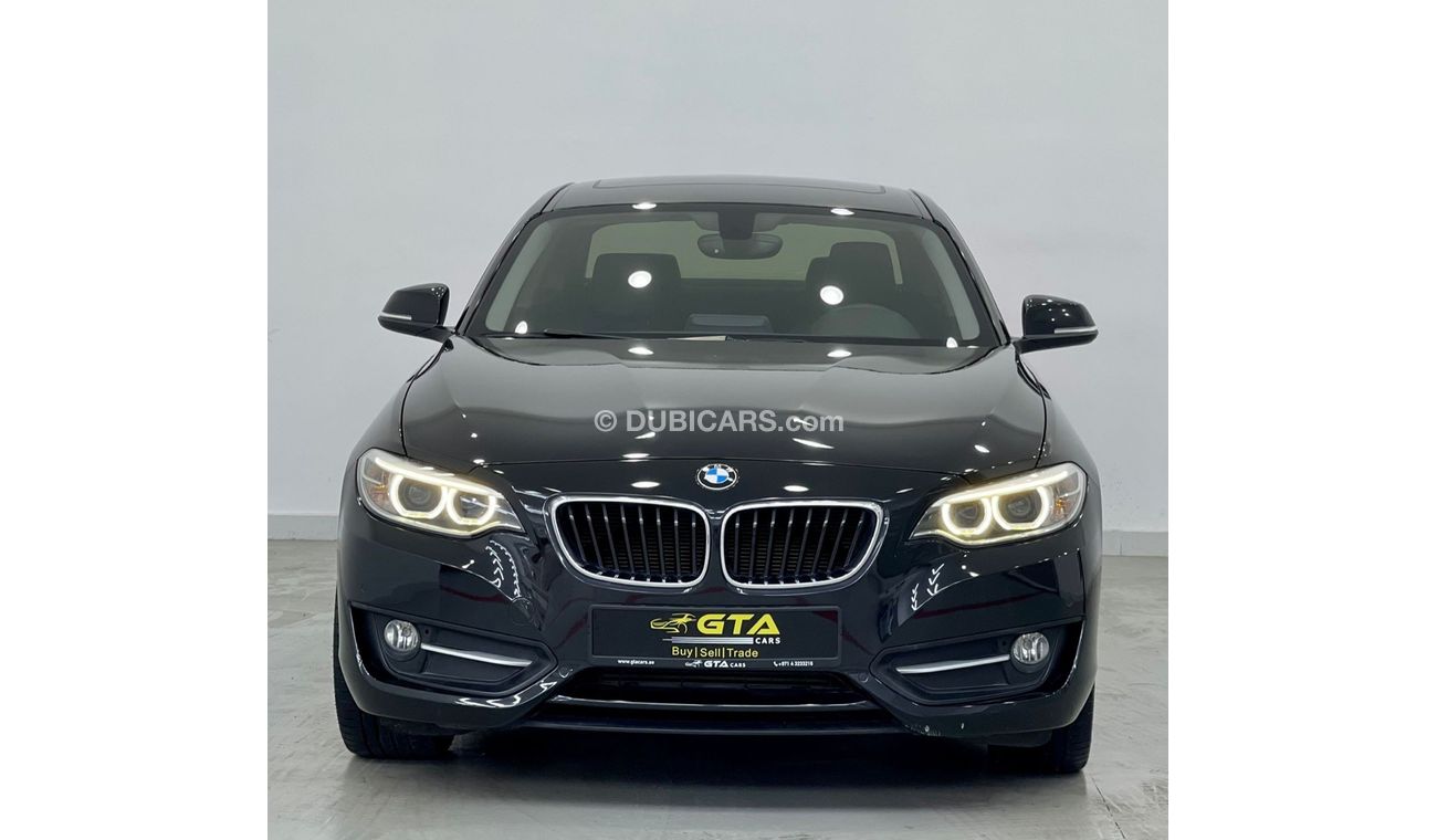 BMW 220i 2016 BMW 220i Sport Coupe ,BMW Service History, Warranty, GCC Specs