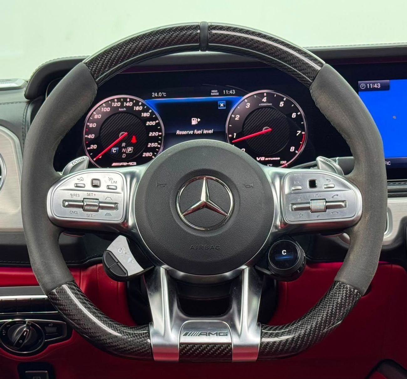 Mercedes Benz G63 AMG STD 2020 Mercedes-Benz G63 AMG, 2/2027 Mercedes Warranty, Mercedes Service History, GCC