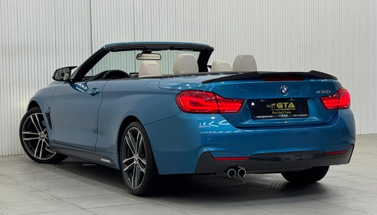 BMW 430i M Sport 2.0L 2018 BMW 430i M-Sport Convertible, Warranty, March 2025 BMW Service Pack, Excellent Con