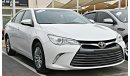 Toyota Camry 2016 WHITE GCC NO ACCIDENT PERFECT