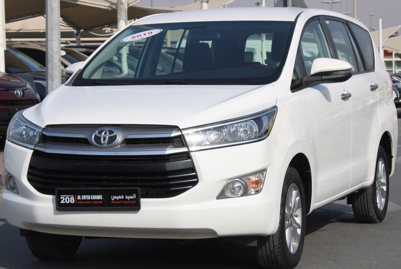 Toyota Innova SE+ Toyota Innova 2019 in excellent condition without accidents