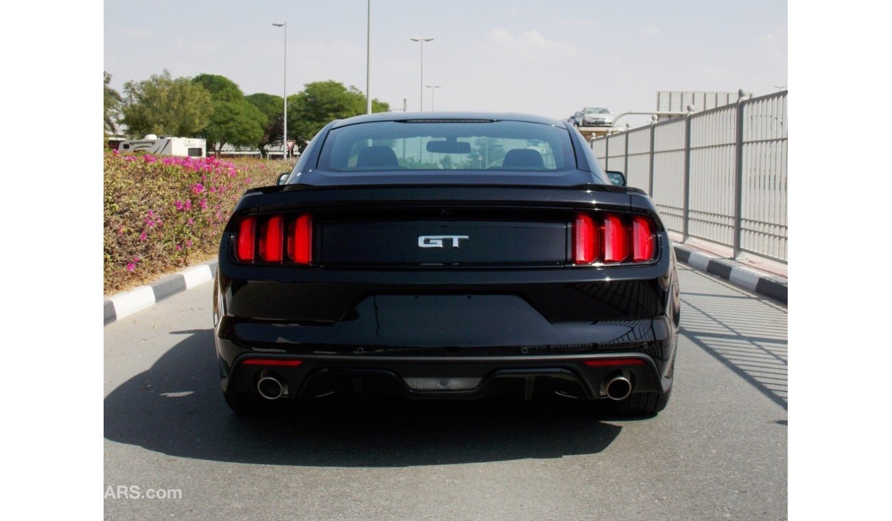 Ford Mustang GT AT Black Color 3 Yrs/100K Warranty & 60K Free Service At AL TAYER DSS OFFER