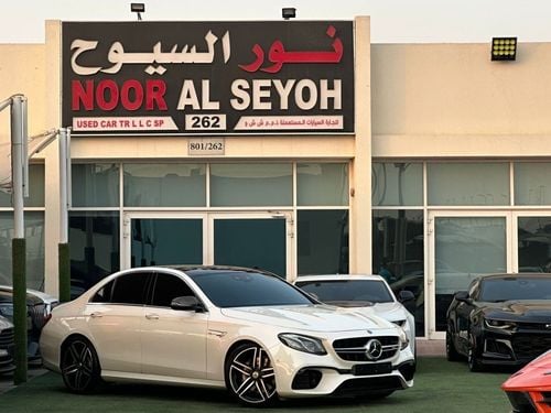 مرسيدس بنز E 63S مرسيدس بنز E63 اي ام جي كوريا 2018 حالة جدا ممتازة فصوص فل اوبشن 5 فل كاربن فايبر