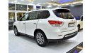 Nissan Pathfinder EXCELLENT DEAL for our Nissan Pathfinder 4WD ( 2015 Model ) in White Color GCC Specs