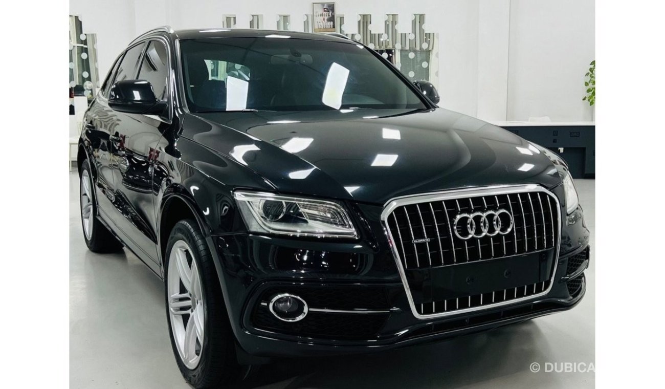 Audi Q5 S-Line GCC .. FSH .. V6 .. S line .. Perfect Condition .. Top Range .