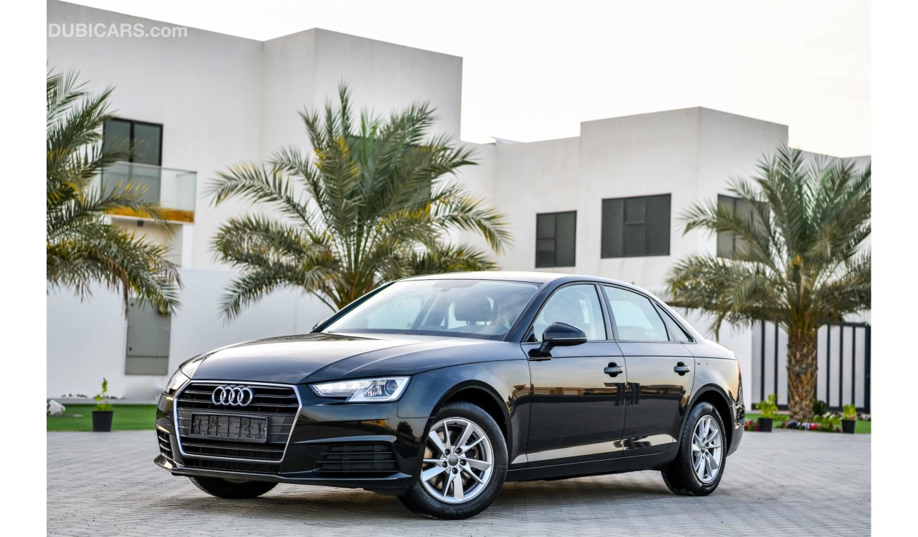 Audi A4 - 2017 - Low Mileage! - AED 1,742 per month - 0% Downpayment