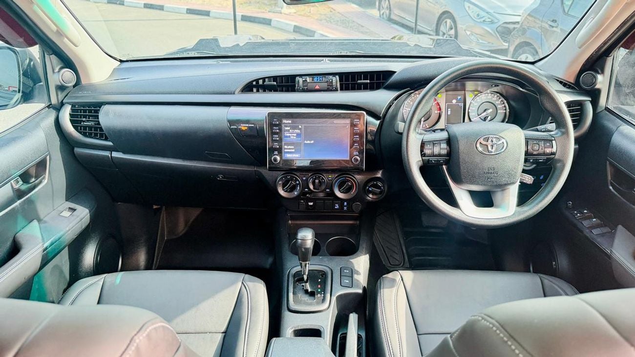 Toyota Hilux 2022| 2.8L DIESEL ENGINE | AT | RHD | HEAVY BULL BAR WITH LED FOCUSED LIGHTS | DUAL BULL BAR ANTENNA