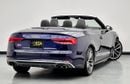 Audi S5 TFSI quattro 3.0L 2018 Audi S5 Quattro Cabriolet, Service History, Excellent Condition