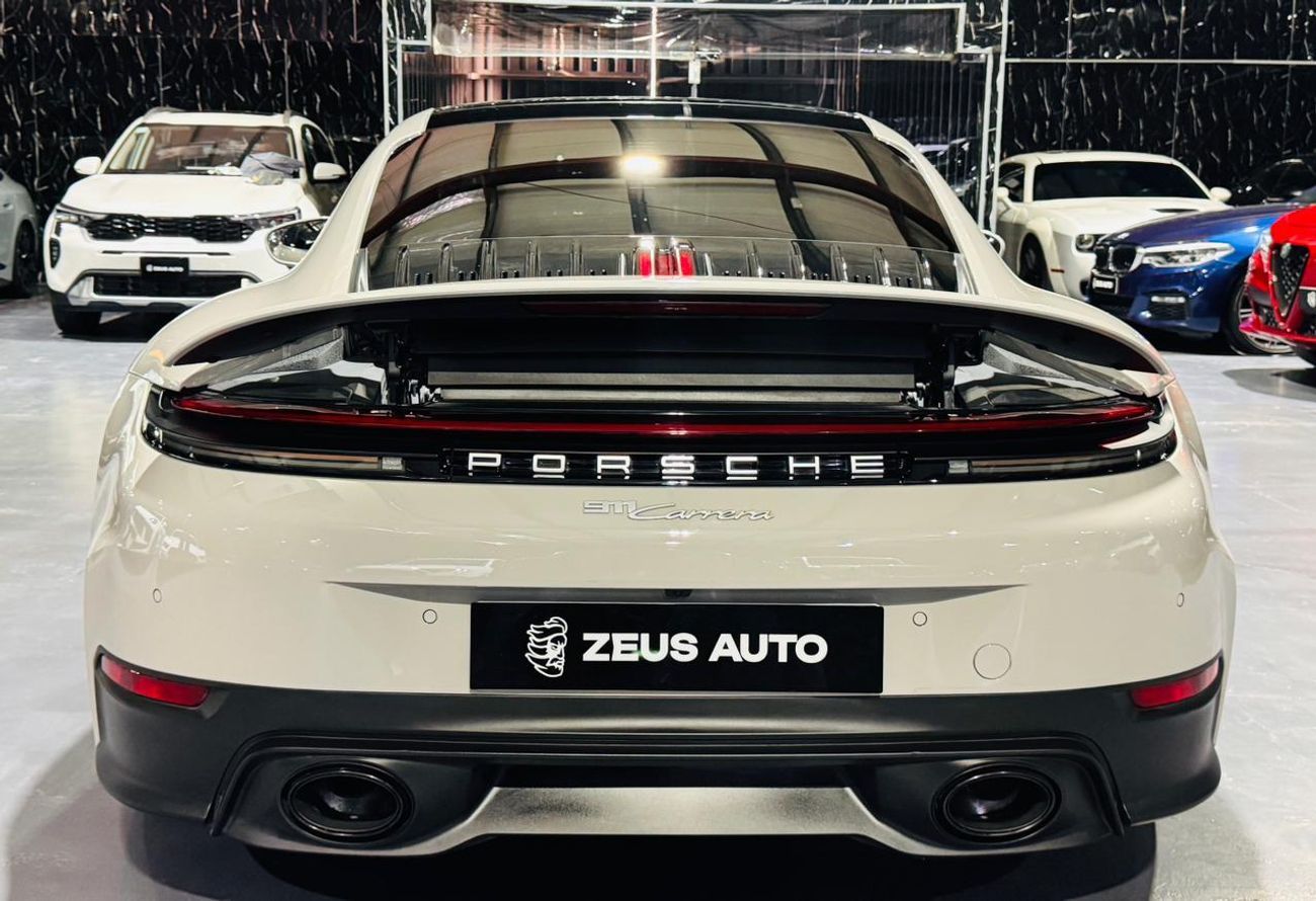 Porsche 911 Carrera 3.0L (380 HP) Coupe 2025 Porsche 911 Carrera, Eur Specs with international War till Nov 2027