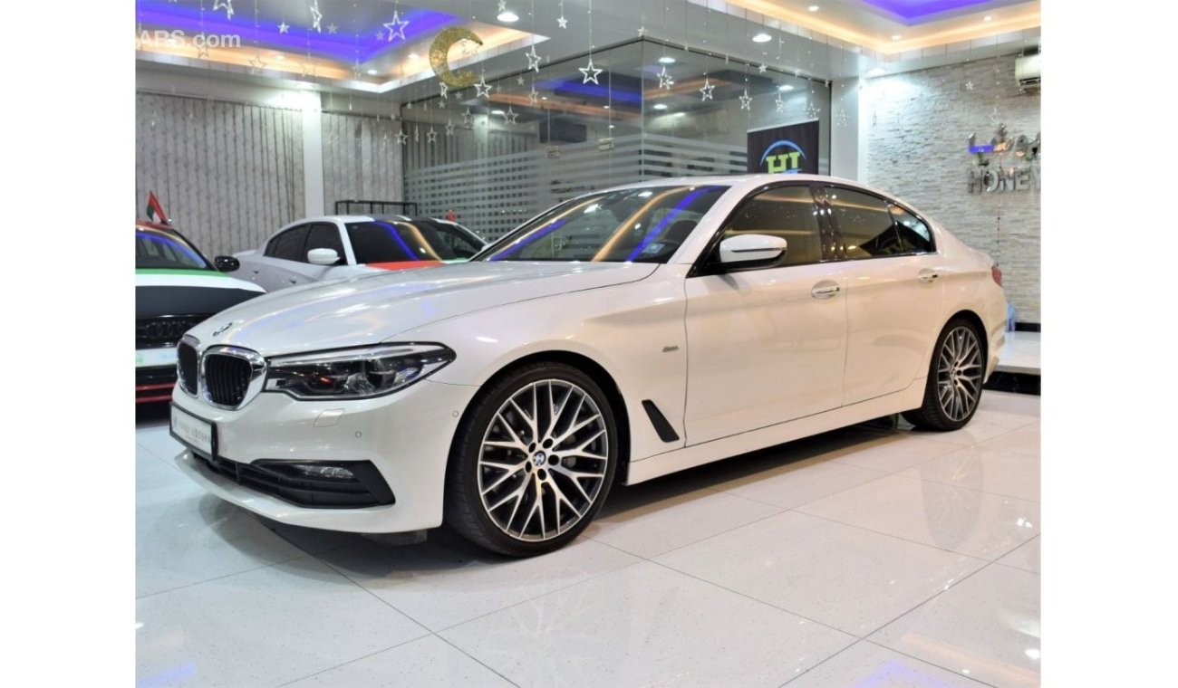 BMW 530i EXCELLENT DEAL for our BMW 530i Sport Line 2017 Model!! in White Color! GCC Specs