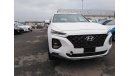 Hyundai Santa Fe 2.4L 4 CYLINDER 2020 WHITE COLOR FULL OPTION NEW SHAPE AUTO TRANSMISSION PETROL ONLY FOR EXPORT