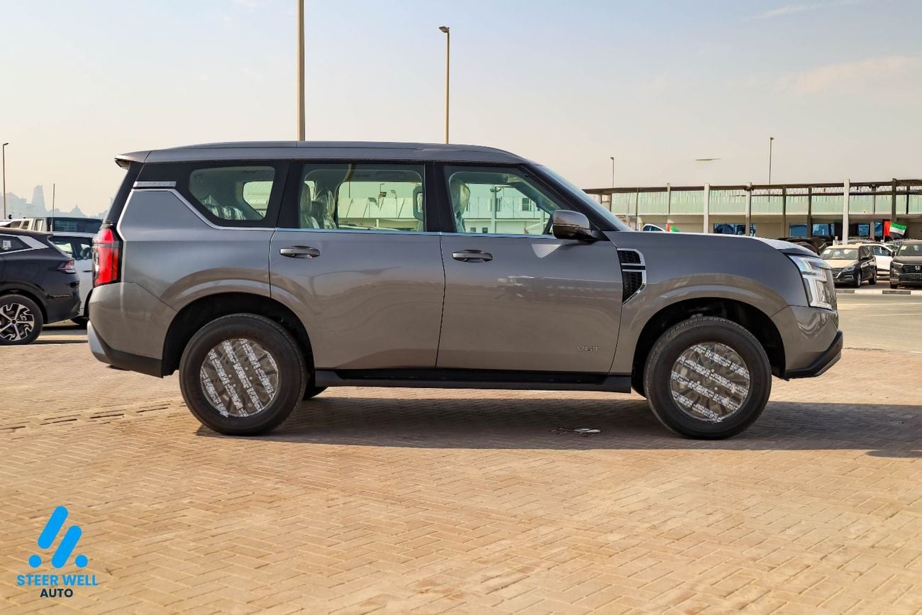 Nissan Patrol LE T2 3.5L V6 AWD 9AT 2026 | 8-Seater | Power Tailgate | 18” Alloy Wheels | Full Safety