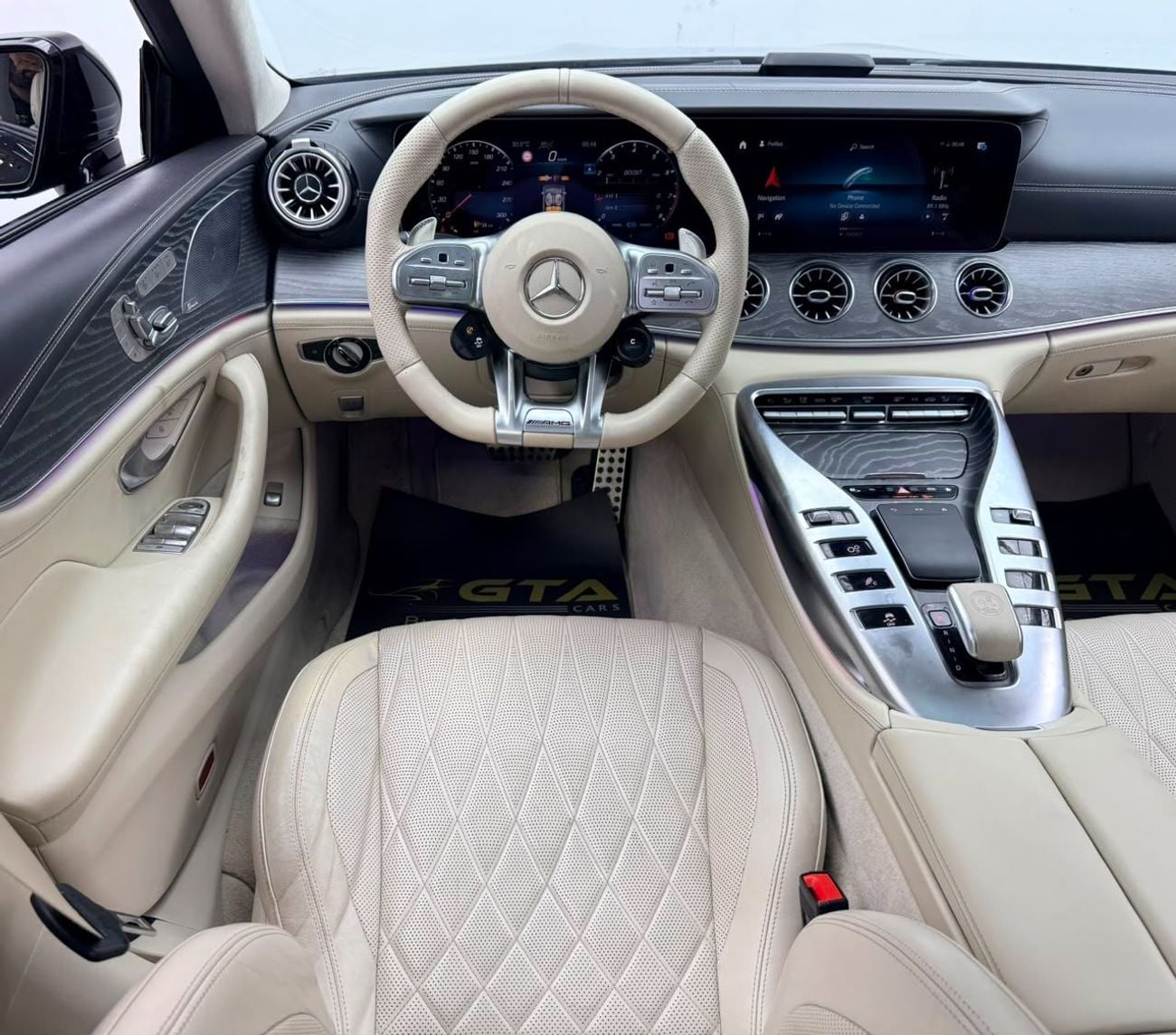 مرسيدس بنز AMG GT 2021 Mercedes-AMG GT53 Black Edition, Warranty, Excellent Condition, Japan Specs