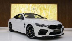 BMW M8 COMPETITION COUPÉ , GCC UNDER WARRANTY AND CONTRACT SERVICE