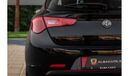 ألفا روميو جوليتا فيلوتشي | 1,567 P.M  | 0% Downpayment | Agency Warranty!