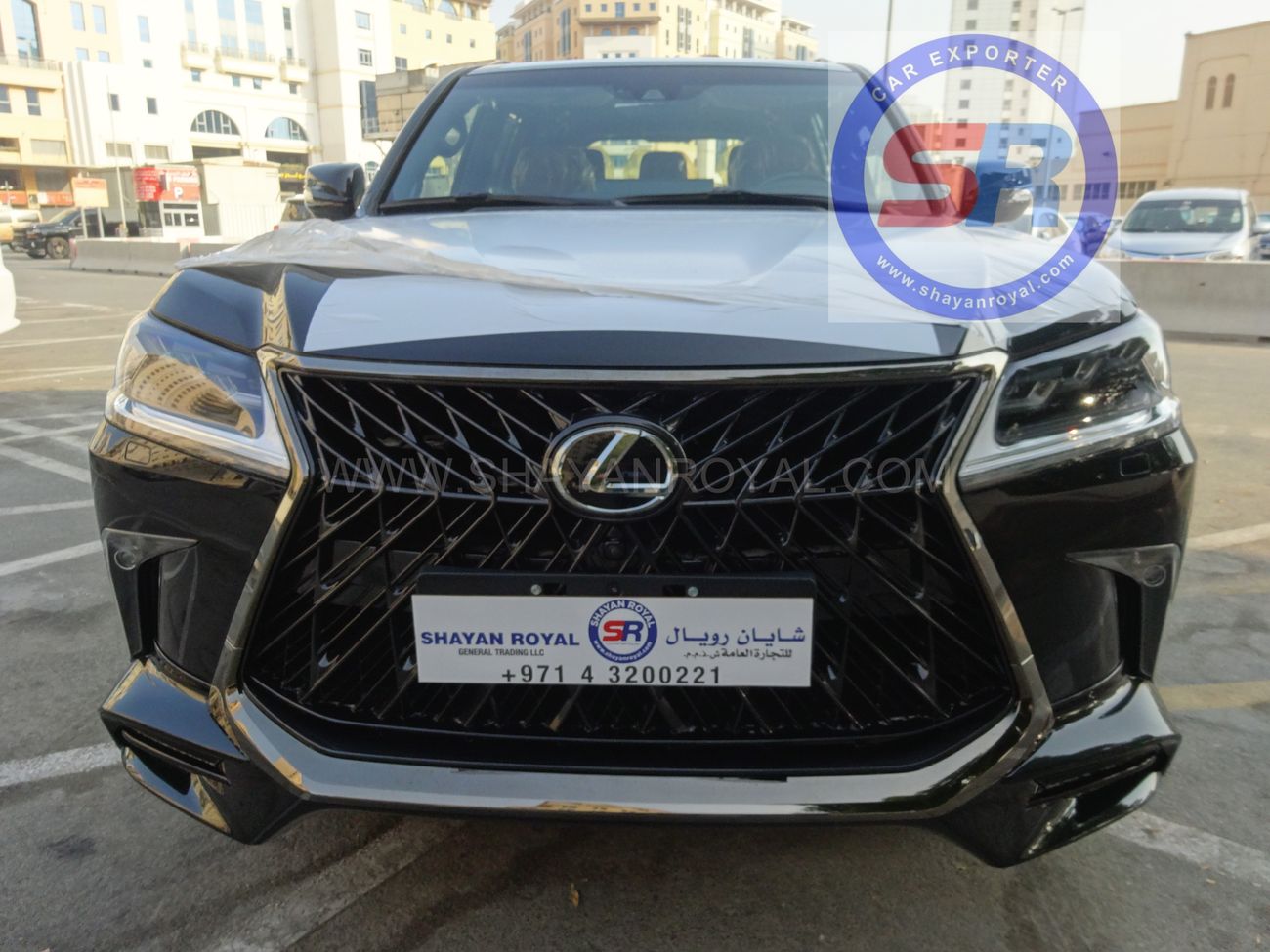 Lexus LX 570 BLACK EDITION " KURO " Full Option MY2020 ( NOT FOR SALE IN GCC COUNTRY )