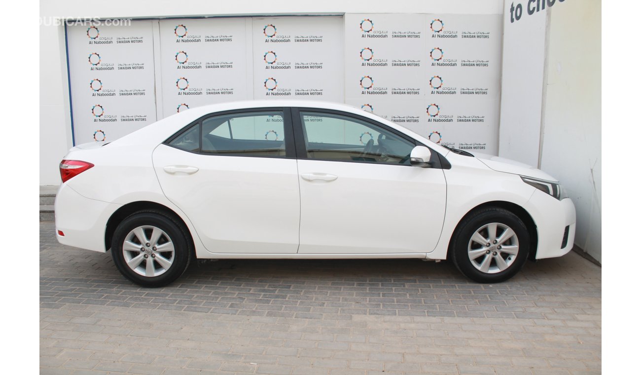 Toyota Corolla 2.0L SE 2015 MODEL GCC SPECS