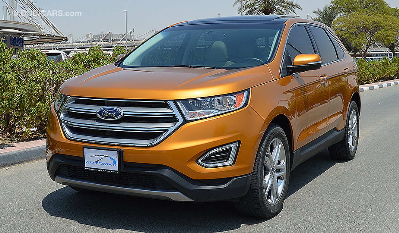 Ford Edge Titanium AWD, 3.5L V6 GCC with Warranty and Service until 2021