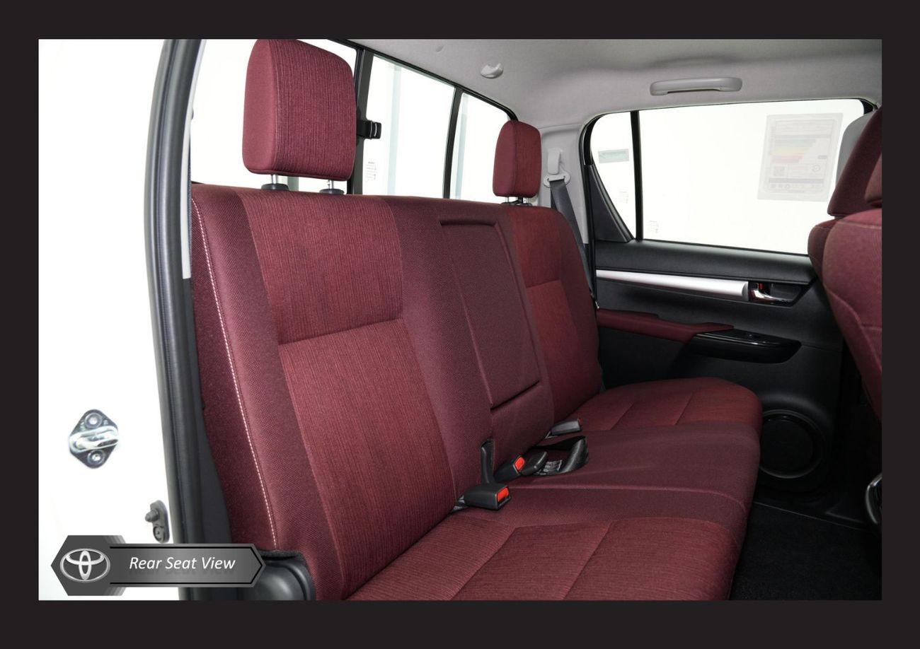 تويوتا هيلوكس #Am TOYOTA HILUX 2.7L 4X4 D/C HI(i) A/T PTR 2025 Export only