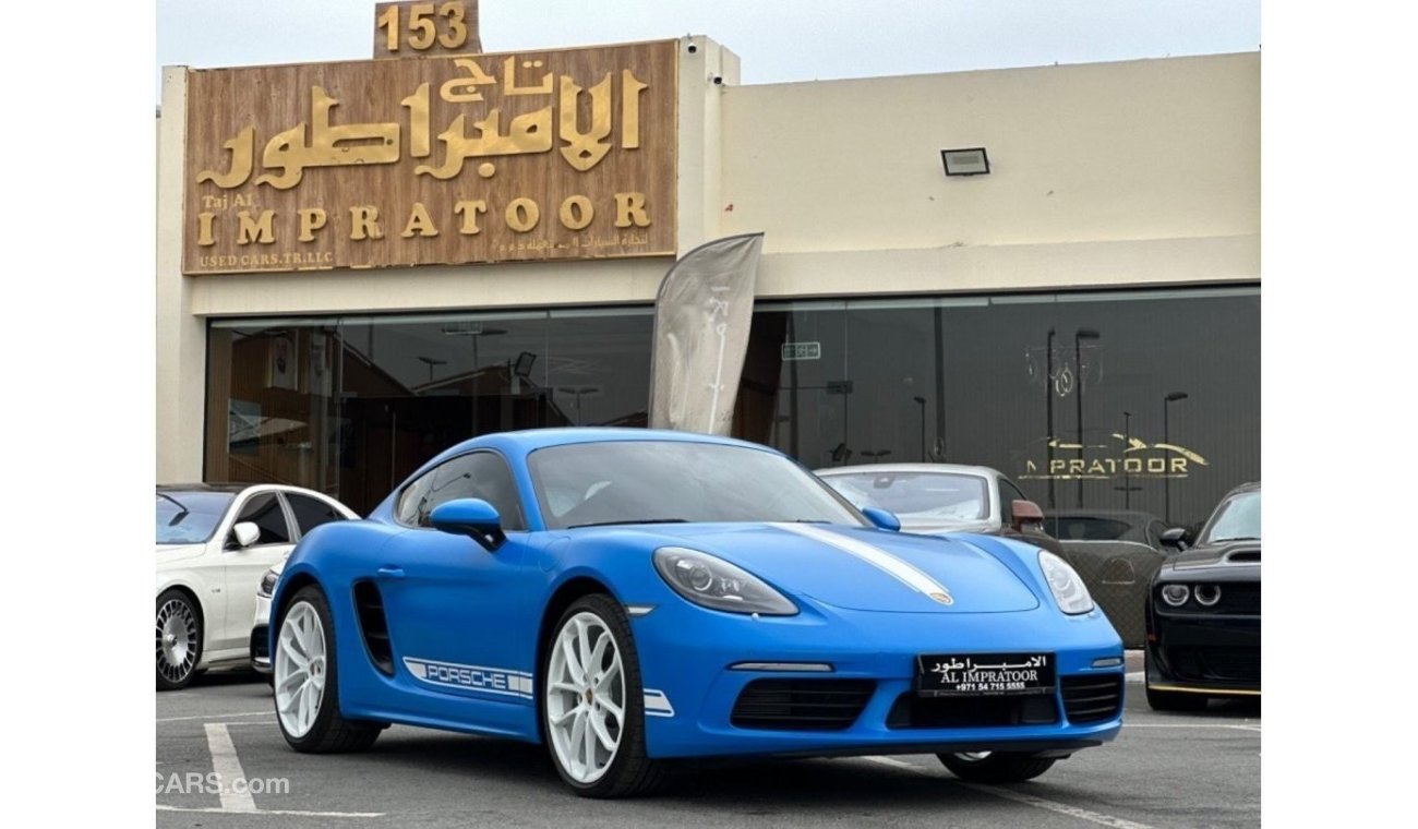 بورش كايمان 718 PORSCHE CAYMAN 718 2023 GCC