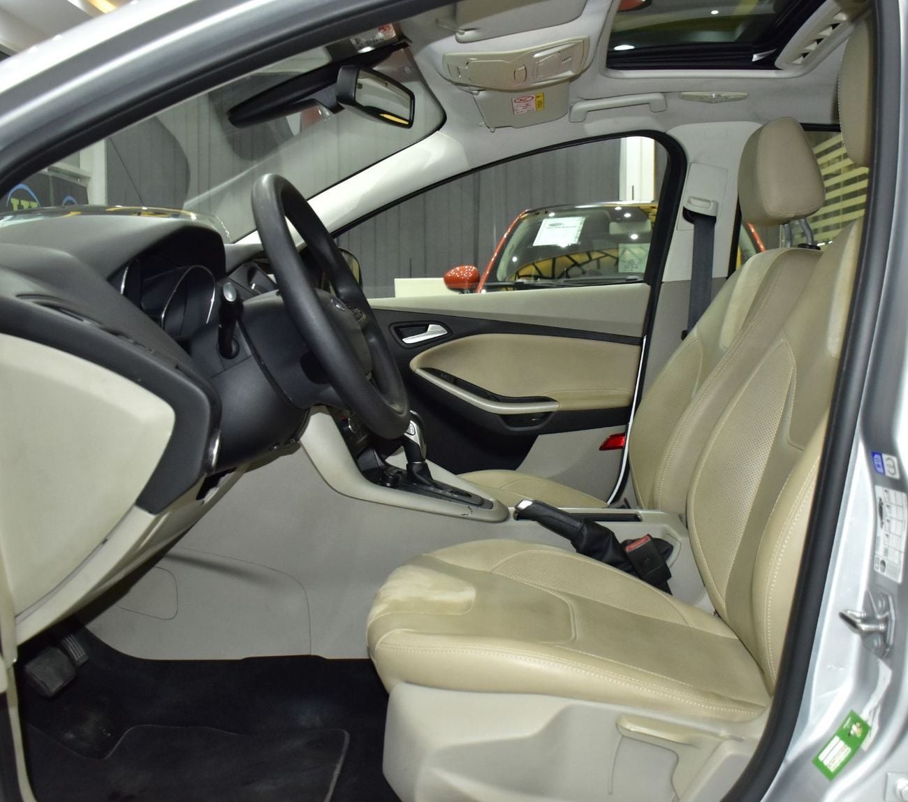 Ford Focus SPORT EXCELLENT DEAL for our Ford Focus ( 2018 Model ) in Silver Color GCC Specs