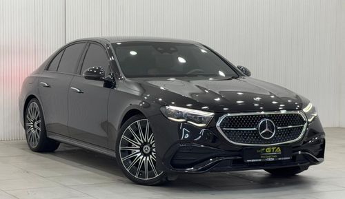 مرسيدس بنز E300 AMG 2024 Mercedes Benz E300 AMG, 2029 Mercedes Warranty + Service Pack, Full Options, Very Low Kms,