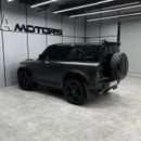 لاند روفر ديفندر 90 X P525 V8 | 5.0L Supercharged | European Specs | 3 Years Warranty & Service | Carpathian Grey