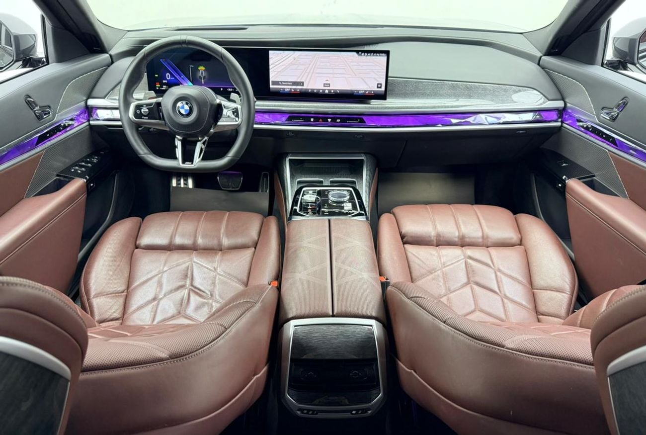 BMW 735i 2023 BMW 735i, 2028 BMW Warranty + Service Pack, Full BMW Service History, Low Km, Fully Loaded, GCC