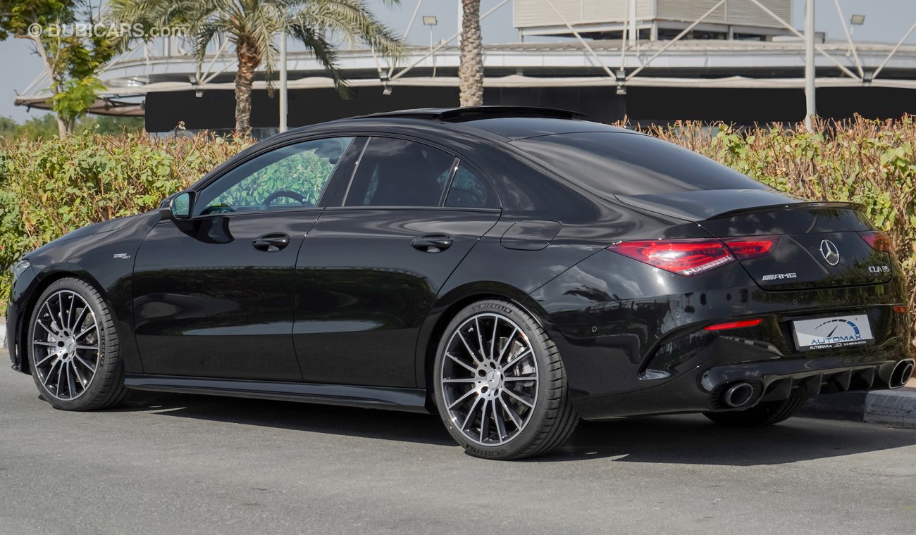 مرسيدس بنز CLA 35 AMG 4MATIC , COUPE , NIGHT PACKAGE , 2021 , GCC , 0Km , (( Only For Export , Export Price ))