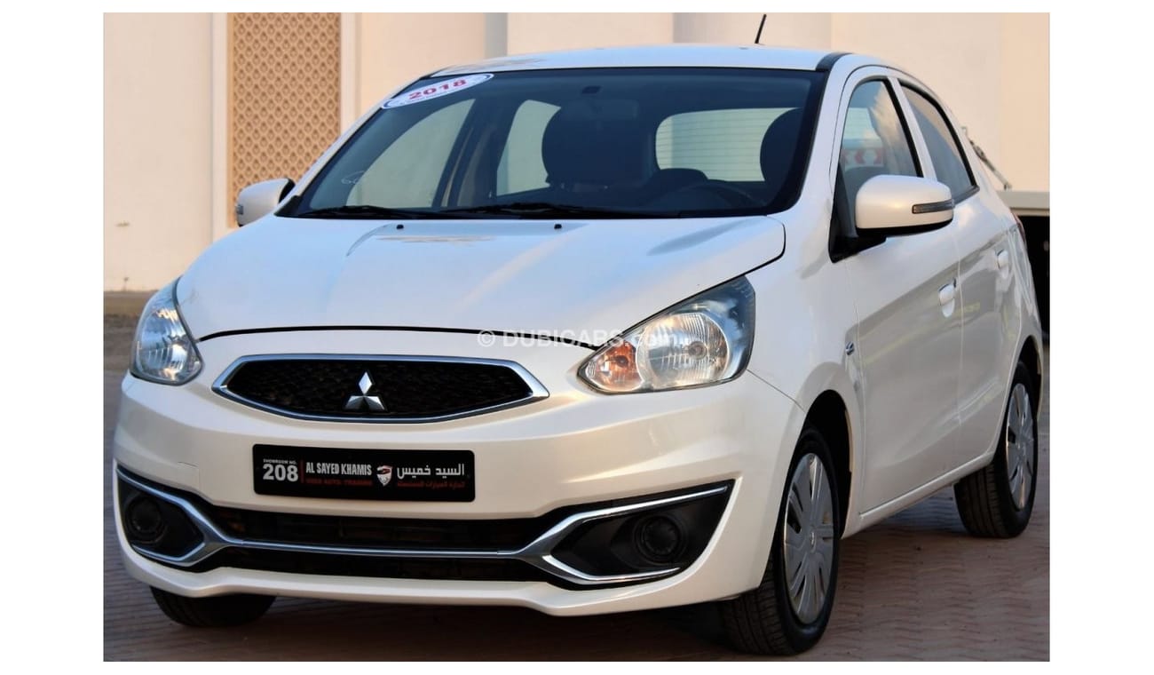 Mitsubishi Mirage Mitsubishi Mirage 2018 GCC, in excellent condition, without accidents, very clean from inside and ou