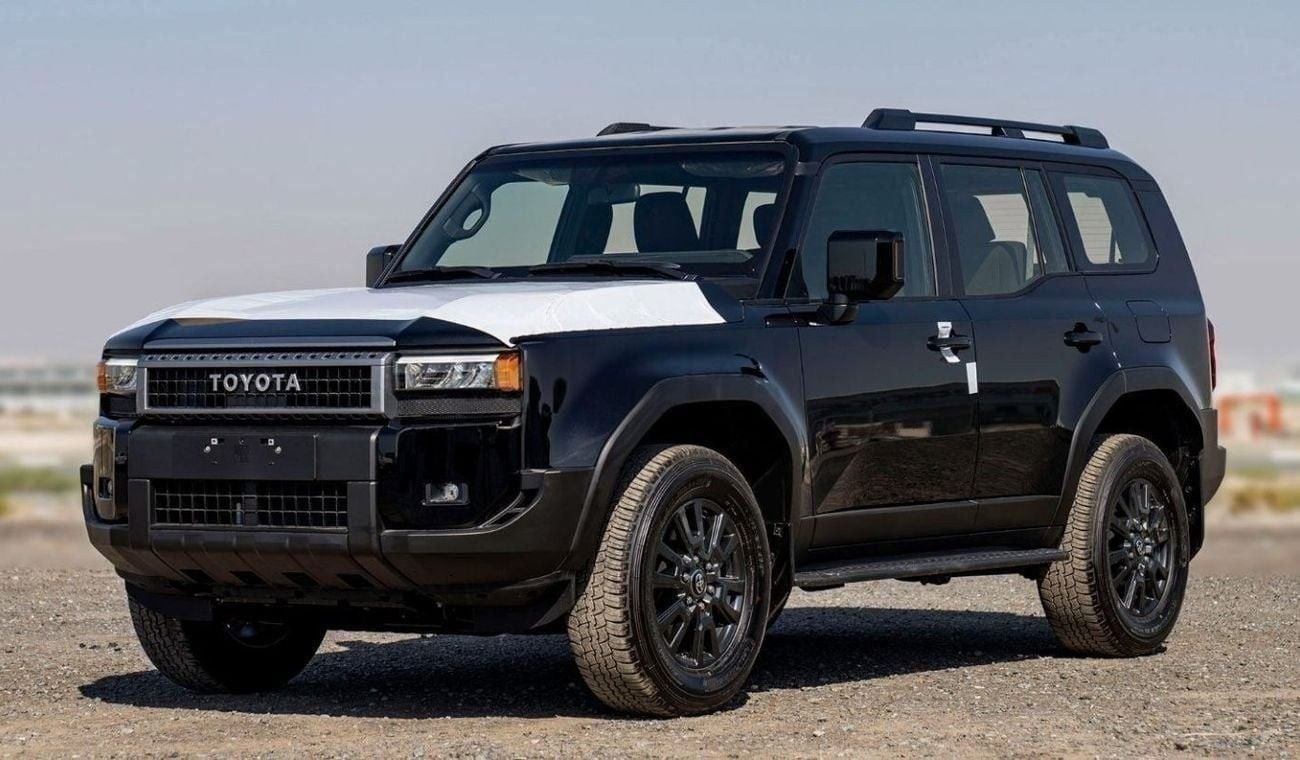 Toyota Prado 250 TX 2.8D AT MY2025 - BLACK